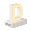 Magnetic LED Light Capital Letter, (D) H3.7" 3000K