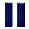 50inch*96inch Luxurious wool outdoor curtain with a sound-absorbing ring design offer a tranquil and comfortable lifestyle