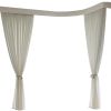 63inch*96inch 2PC Mosquito Net with Rod Curtains: Double Protection, Comfortable Sleep, Mosquito-Free, Enhanced Home Quality