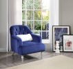 Charming One-Seater Blue Armchair