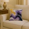 Nonbinary Pride Throw Pillow Machine Washable, Indoor Outdoor Decorative Pillow for Couch, Bed or Patio, 18Hx18W