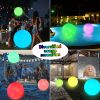 1 Pack, Glow Beach Ball(16"), Waterproof Inflatable Led Beach Ball 16 Colors 4 Light Mode, Pool Toy Glow Ball, Pool Party Decoration Beach Game