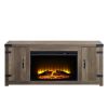 Rustic Oak Fireplace