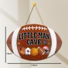 1 pc Rugby wooden home crafts, doorplate pendants, party and festival plaques, sign decorations, paintings