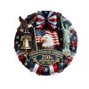 1 pc 250th anniversary of American independence, bald eagle commemorative wooden plaque, home porch decoration, wooden hanging board