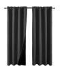 Indoor curtain Rod Pocket, 2 Panels