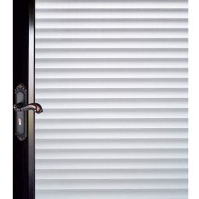17.7"x78.8"No Glue Self Static Removable Frosted Glass Privacy Window Film (Style: Blinds)