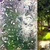 No Glue Self Static Removable Frosted Glass Privacy Window Film, Tulip