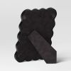 Wavy Shape Picture Frame Black