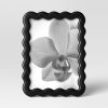 Wavy Shape Picture Frame Black