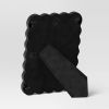 Wavy Shape Picture Frame Black
